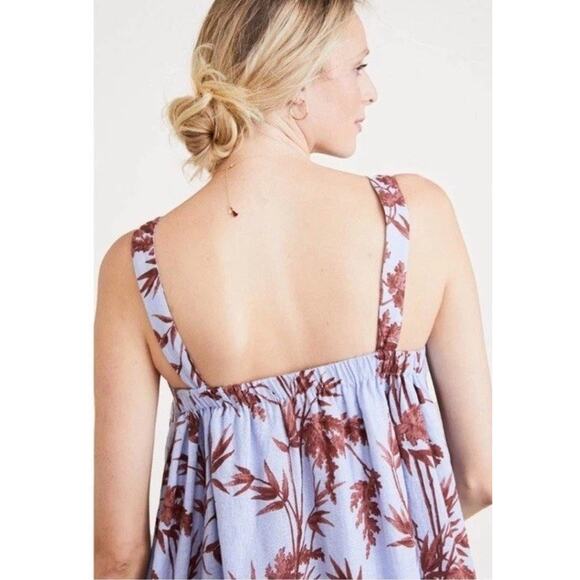 Hatch Maternity Women's The Junia 100% Linen Dress HATCH Size 2 Summer - Picture 3 of 13